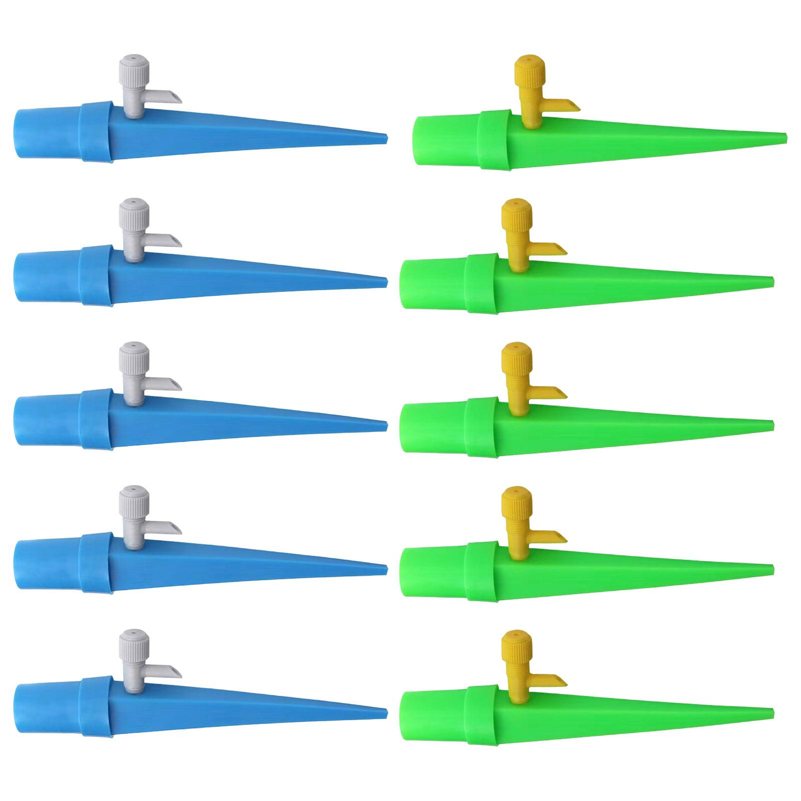 Magideal - 10 Uds. De Picos De Riego Automático Para Plantas, Para Vacaciones Al Aire Libre