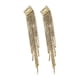 thumbnail image 3 of Pendientes De Diamantes De Imitación Pendientes Largos De Moda Para Citas Compromiso Oro, 3 of 3