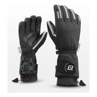 Ezn - Guantes Invierno Frio Nieve Térmicos Impermeables Rockbros Multicolor M