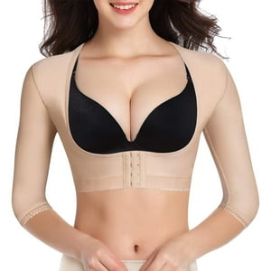 Brabic - Mangas De Compresión Posquirúrgicas Arm Shaper Para Mujer, Color Beige Xl