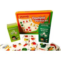 Tarmons - Pack De Juegos Educativos Verduras Y Dinosaurio