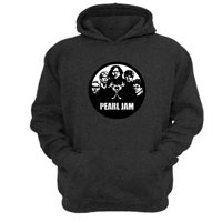 Genérico - Polerón Canguro Pearl Jam Gris Oscuro Talla L Unisex