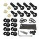 thumbnail image 4 of Juego De Tornillos Para Matrícula, Accesorios De Montaje Para Matrícula, Pernos Para Matrícula, Color Negro, 4 of 5