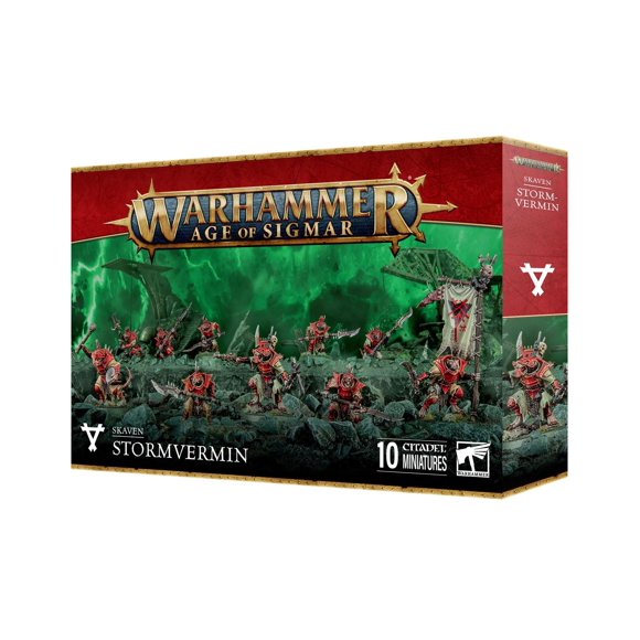 Warhammer Age of Sigmar Skaven Stormvermin GWS 90-07