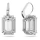 thumbnail image 4 of Pendientes Swarovski Millenia Drop con cristal octagonal transparente, 4 of 6