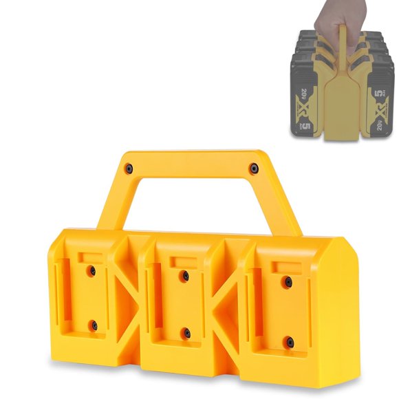 Soporte para Baterías Sivsis de 6 Ranuras para De.Walt, Montaje Portátil