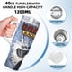 thumbnail image 5 of Vaso Térmico Desmarcar Dragones Carrera Al Borde 1180ml, 5 of 6