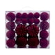 thumbnail image 4 of 48 Bolas Navideñas, Adornos Navideños, Bolas Colgantes, Adornos Irrompibles, Resistentes al Desgaste, Recubrimiento de PP Flocado, Ideales para Fiesta Vino tinto, 4 of 5