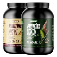 Gohard - Pack Proteinas Vegetales 2Kg Total Sin Sabor - Cacao Orgánico