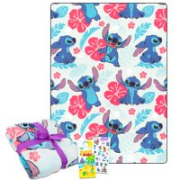 Juego De Mantas De Forro Polar Disney Stitch Con Manta Lilo Y Stitch, 50 X 70