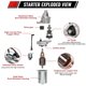 thumbnail image 5 of Motor de arranque fullas GX390 12V Honda EM5000, 5 of 8