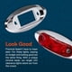 thumbnail image 4 of Kit de Luces Marcadoras para Remolque TRUE MODS 4pc LED Rojo de 2.5" con Bisel Cromado, 4 of 8