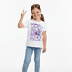 thumbnail image 1 of Polera Manga Corta Niña Band Blanco Kpop Demon Hunters, 1 of 4