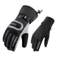 Guantes Frío Extremo Rockbros 2 En 1. Nieve Moto Bicicleta Multicolor