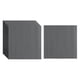 thumbnail image 3 of 10x 3D Pegatinas De Pared Decoración Calcomanía Durable Hogar Dormitorio PE Espuma Papel Pintado Gris Argenta, 3 of 5
