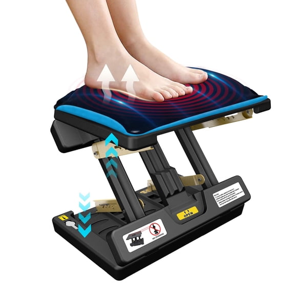 Reposapiés plegable ajustable Arejonner, capacidad de 36 kg