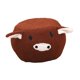 thumbnail image 5 of Reposapiés De Animales Para Cambiar Zapatos Con Asiento Acolchado Para Sala De Estar Oficina Ni?os Cerdo Marrón, 5 of 5