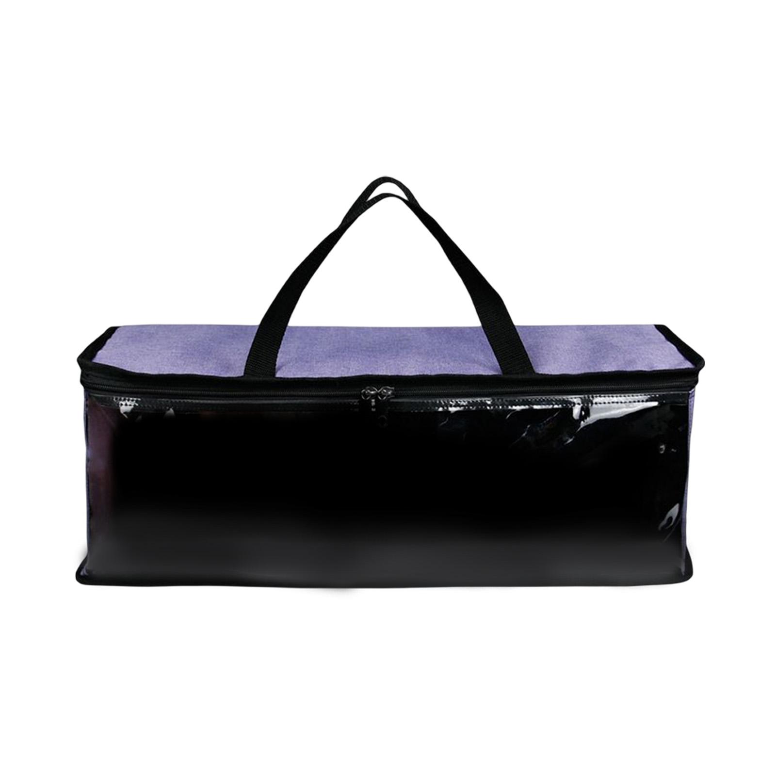 Bothyi - Organizador De Sombreros Con Asas De Transporte Dobles Soporte Para Gorras De Béisbol Para Viajes En Casa Violeta