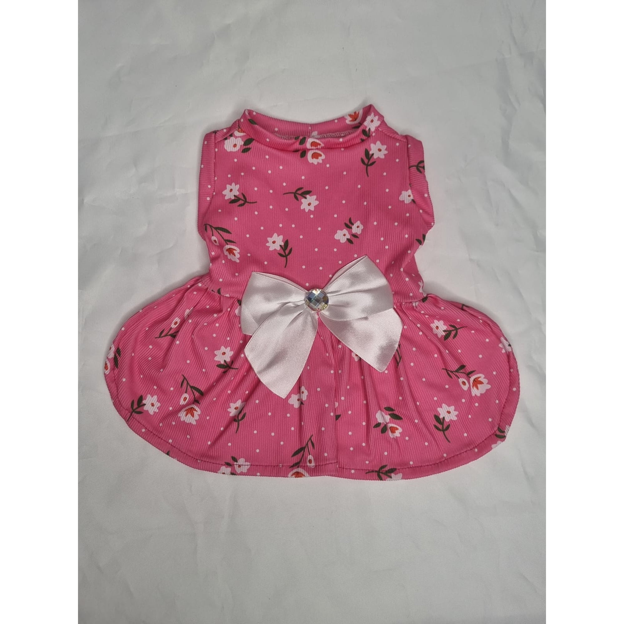 Vestido mascota fucsia talla M
