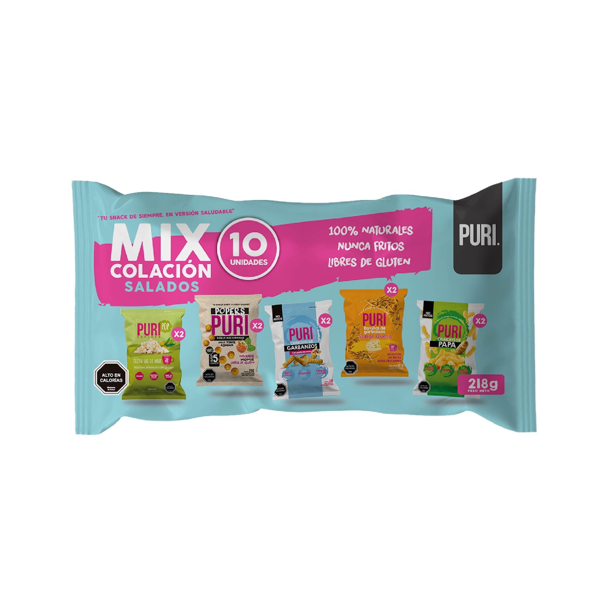 Snack Mix 10 Colaciones Salados