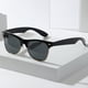 thumbnail image 2 of POLASUP GAFAS LENTES DE SOL Estilo neutral, favorece a todos Las gafas de sol para los transeúntes en el aeropuerto pueden cubrir la cara y parecer delgadas, 2 of 4