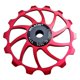 thumbnail image 1 of Bicicleta Desviador Trasero MTB Bicicleta De Monta?a Guía Rodillo Polea Rojo, 1 of 5