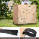 thumbnail image 5 of Funda para Silla Colgante de Patio uHousDeco para 3 Plazas, 5 of 8