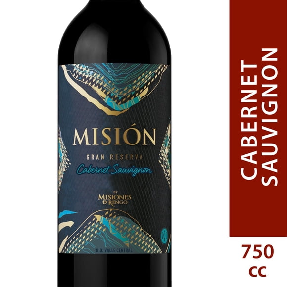 Vino Tinto Cabernet Sauvignon 14° Botella, 750 cc