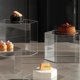 thumbnail image 5 of Elevadores acrílicos para buffet koretech, 6 unidades, para exhibición, transparentes, 5 of 6