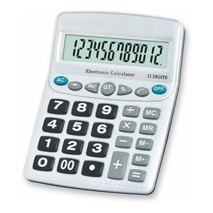 Gen - Calculadora Botones Grandes Comercio Colegio Estudiant 12Dig Multicolor