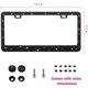 thumbnail image 2 of Bling License Plate Frame for Women, 1PCS Sparkly License Plate Frame, 2 of 3