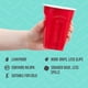 thumbnail image 2 of Vaso de plástico para fiestas SOLO Cup Company, rojo, 532 ml, 200 unidades, 2 of 7