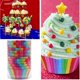 thumbnail image 4 of Cápsulas para cupcakes IJPDDRXYN 100 unidades arcoíris antiadherentes, 4 of 6
