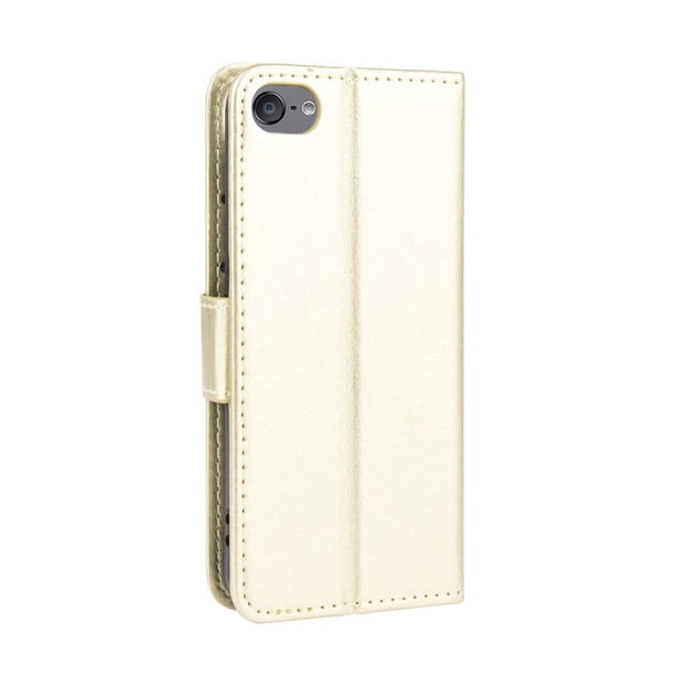 Funda tipo libro para iPod touch 7/6, cartera todo‑en‑uno, funda multifuncional con tarjetero y correa de muñeca desmontable