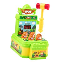 Bothyi - Whack A Animal Toy Cognición Con Mazo Mano Ojo Coordinación Niñas Niños