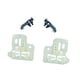thumbnail image 2 of Clips De Reparación Del Elevalunas Eléctrico 51338254781 Piezas Resistentes Para BMW X5, 2 of 5