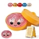 thumbnail image 1 of Juguete Squishy HNRF Dumpling con Glitter para Alivio del Estrés 10 x 10 x 5 cm, 1 of 6