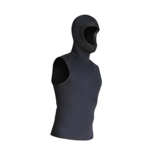 Ioensy - Traje De Neopreno De 3 Mm Con Capucha Y Chaleco Térmico Para Snorkel, Surf Y Deportes Acuáticos (Talla L)