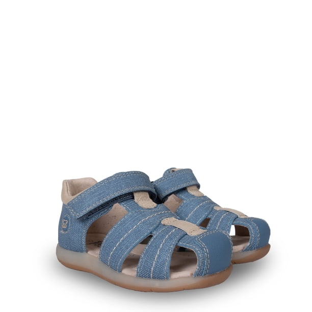 Sandalia Bebé Niño Cerrada con Velcro Denim Pillin