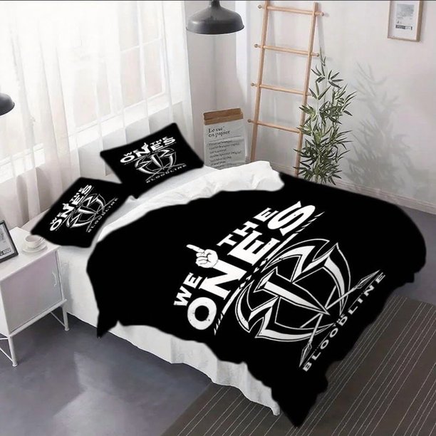 3pcs The Bloodline" Logo Duvet Cover Set - 2/3pcs Bedding Set Includes Duvet Cover and Pillowcases - Ideal for Bedroom