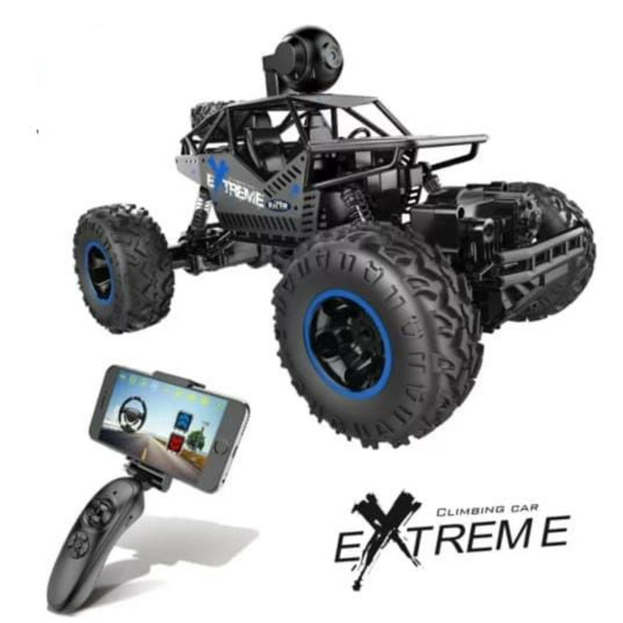 Maravillas Valdivia - Auto 4x4 Control Remoto Con Camara Big Foot Monster