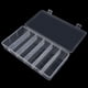 thumbnail image 3 of Caja de almacenamiento BagTeck de plástico transparente visible, paquete de 2 (20,9 x 10,9 x 3 cm), 3 of 7
