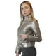 thumbnail image 1 of Chaqueta Cuero CHG55 Plata, 1 of 3