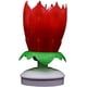 thumbnail image 2 of 4 velas musicales de cumpleaños con diseño de flor de loto para decoración de tartas y fiestas de cumpleaños., 2 of 7