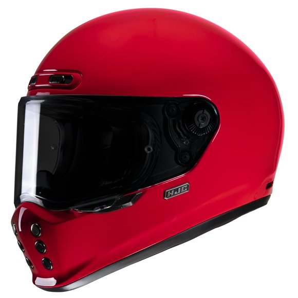 Casco de Moto HJC V10 Rojo Intenso Talla Media