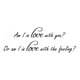 thumbnail image 1 of Decomural Justin Bieber The Feeling Song Lyrics WS-40838, 1 of 2