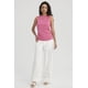 thumbnail image 2 of Polera Mujer Doble Capa Delantera Fucsia, 2 of 6