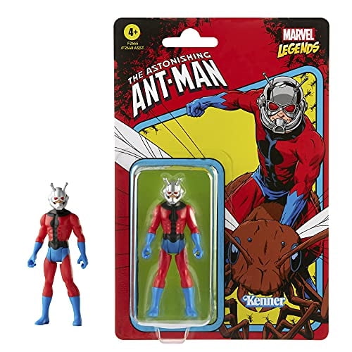 Figura de acción Hasbro Marvel Legends Ant-Man 3.75 pulgadas rojo