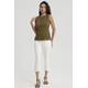 thumbnail image 2 of Polera Mujer Texturizada Verde Musgo, 2 of 8