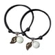 thumbnail image 3 of Pulseras para parejas, pulseras para mejores amigos, regalos del Día de San Valentín, pulseras de amistad, pulseras de piedras luminosas para BFF, él, 3 of 5